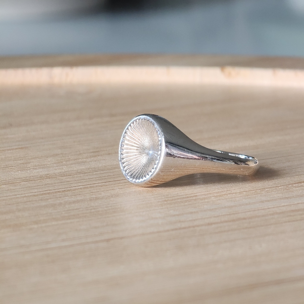 Miansai Solar Signet Ring Sterling Silver - Picture 7 of 10